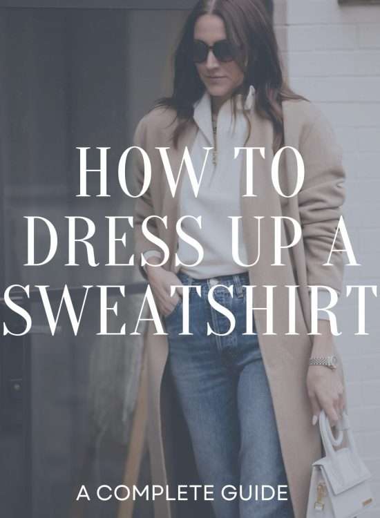 How To Dress Up A Sweatshirt