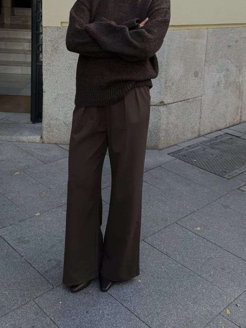 Mocha Sweater Monochrome Outfit Ideas For Winter