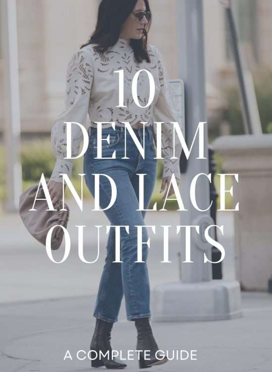 10 Denim and Lace Outfits