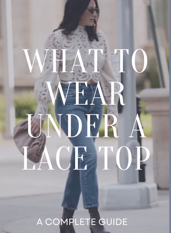 What To Wear Under Lace Top