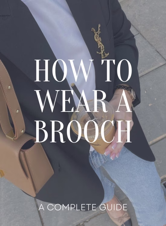 How to Wear A Brooch